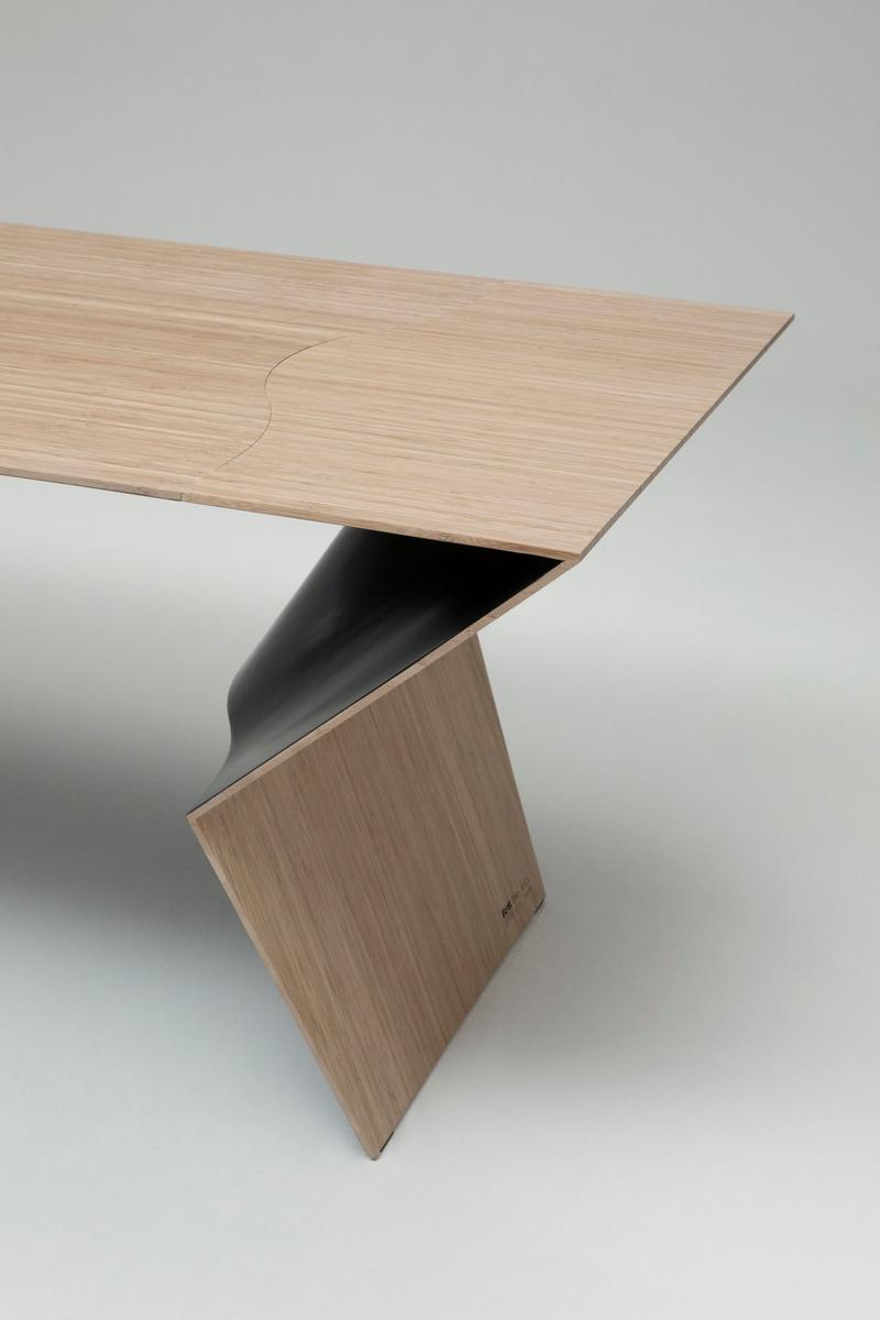 BLITZ Rectangular wooden table