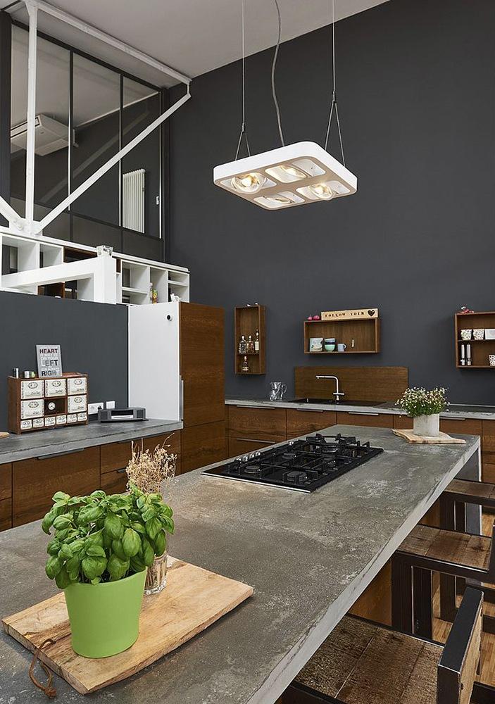 AIXLIGHT Metal pendant lamp in a contemporary style