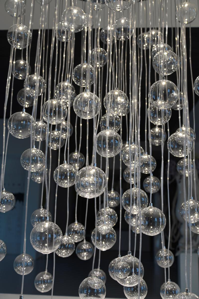 BALLROOM C100 Direct light metal pendant lamp