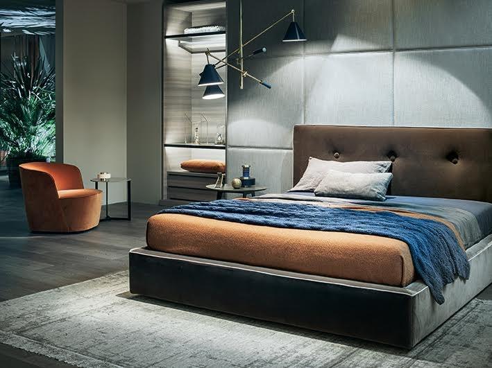 MADAMA Fabric double bed