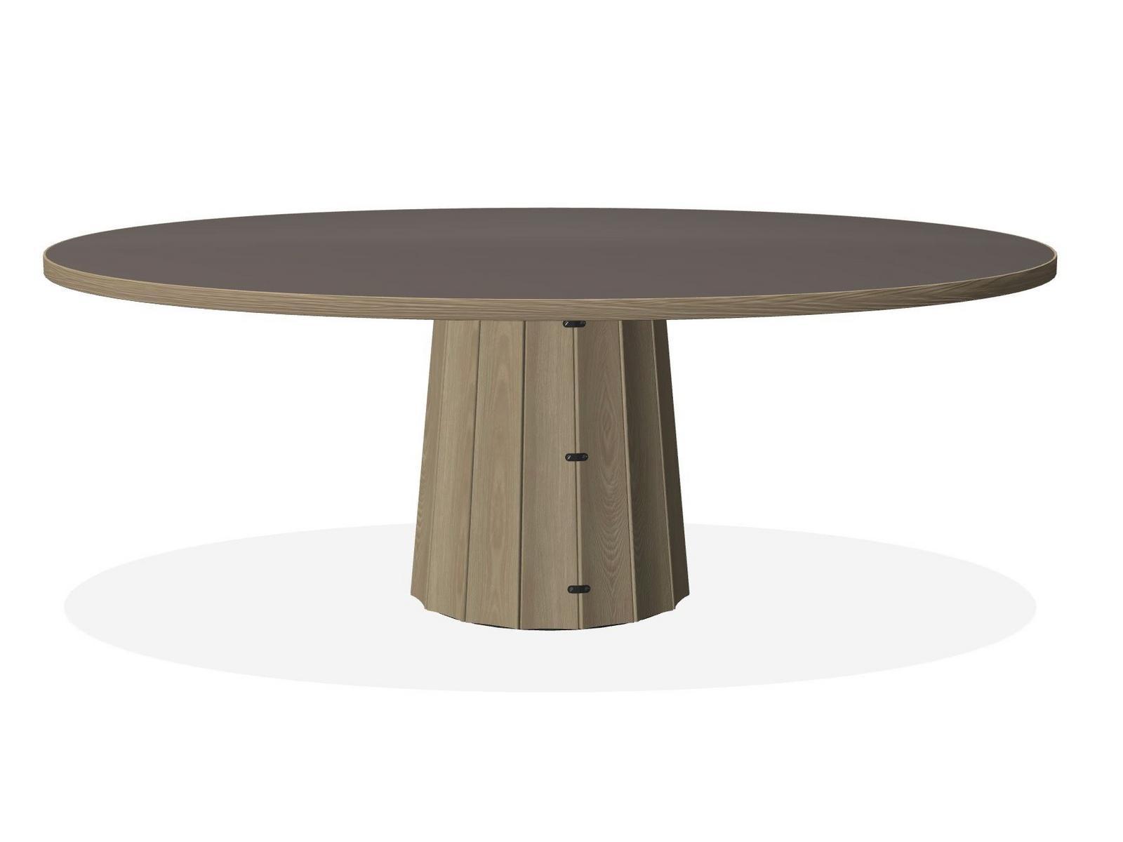 CONTAINER TABLE BODHI OVAL 210 Wooden table