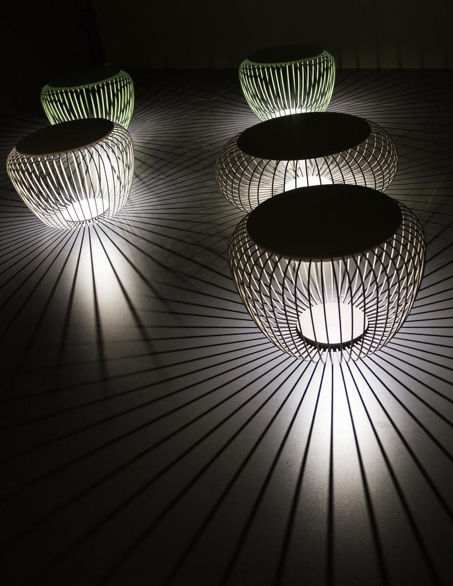 MERIDIANO LED steel floor lamp
