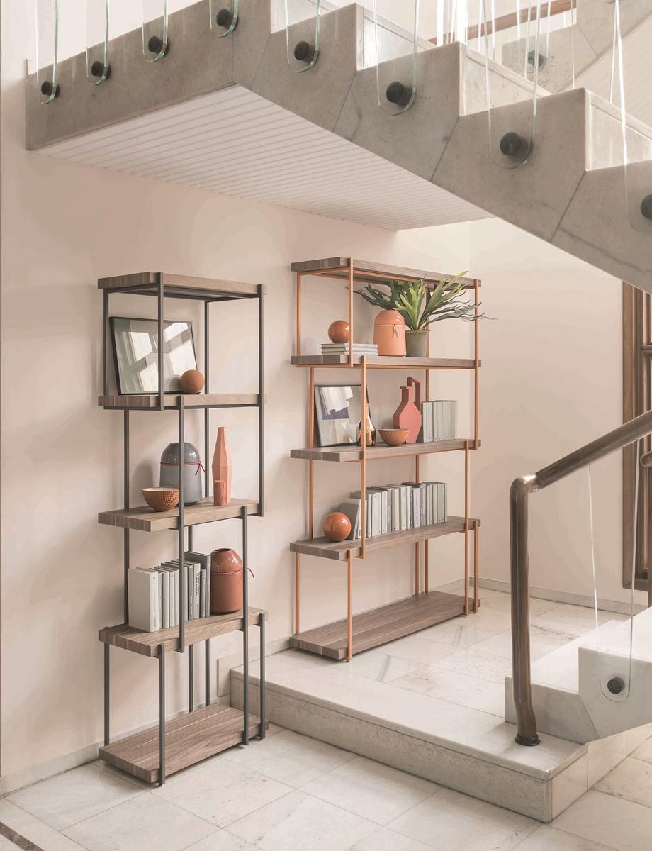 RAIN Open double-sided wooden bookcase RAIN Open double-sided wooden bookcase