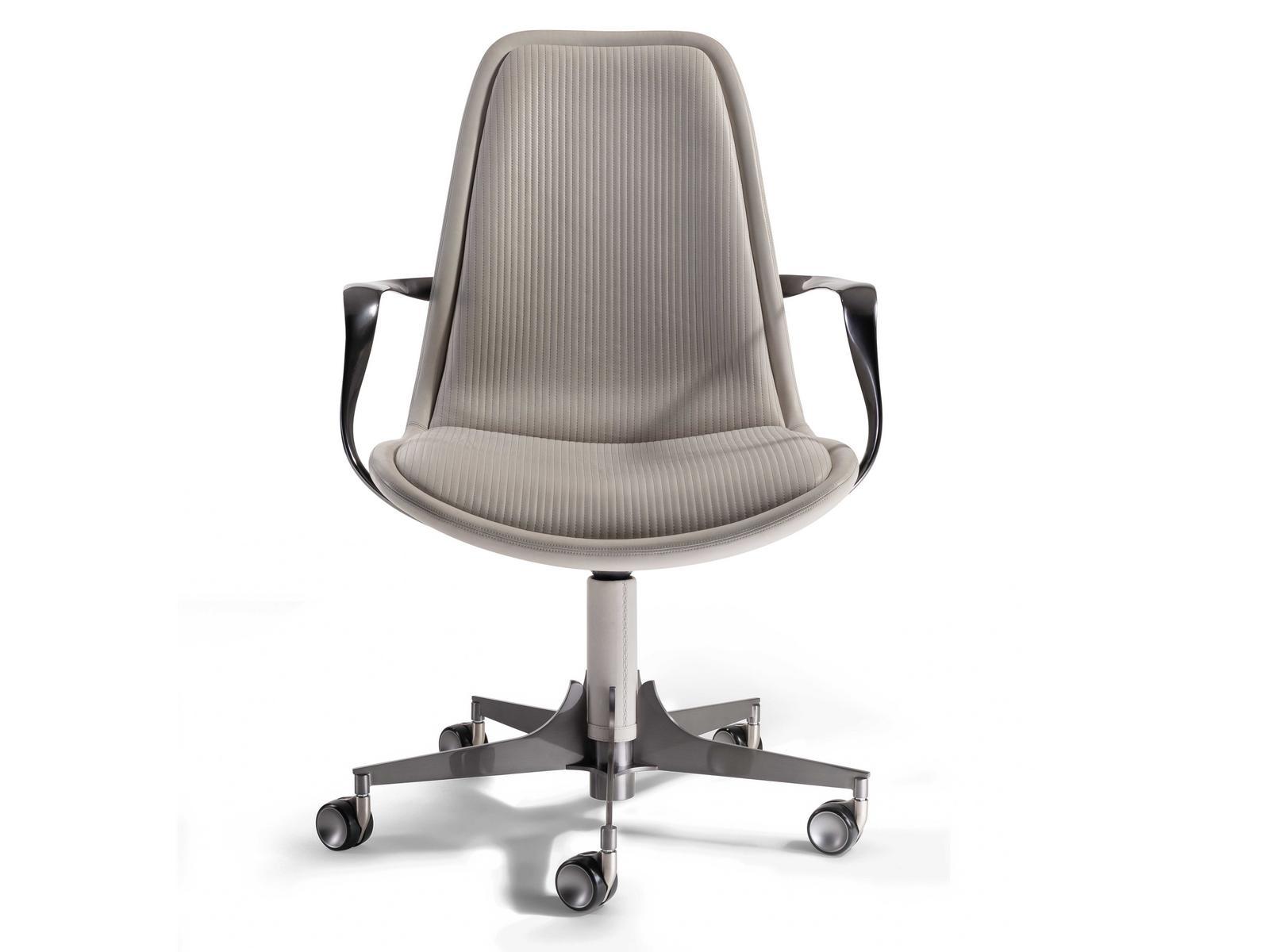 VOLVER Office chair with armrests with castors