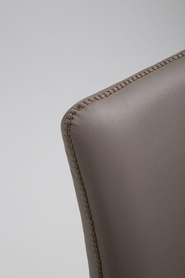 BRUNA FLEX Leather restaurant chair