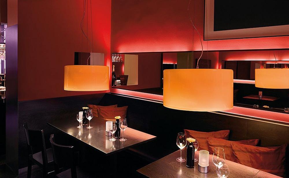 MALANG Aluminium pendant lamp in a contemporary style