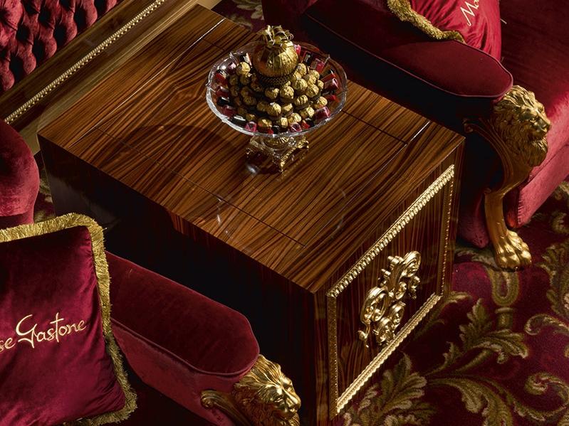 14646 Rectangular wooden coffee table