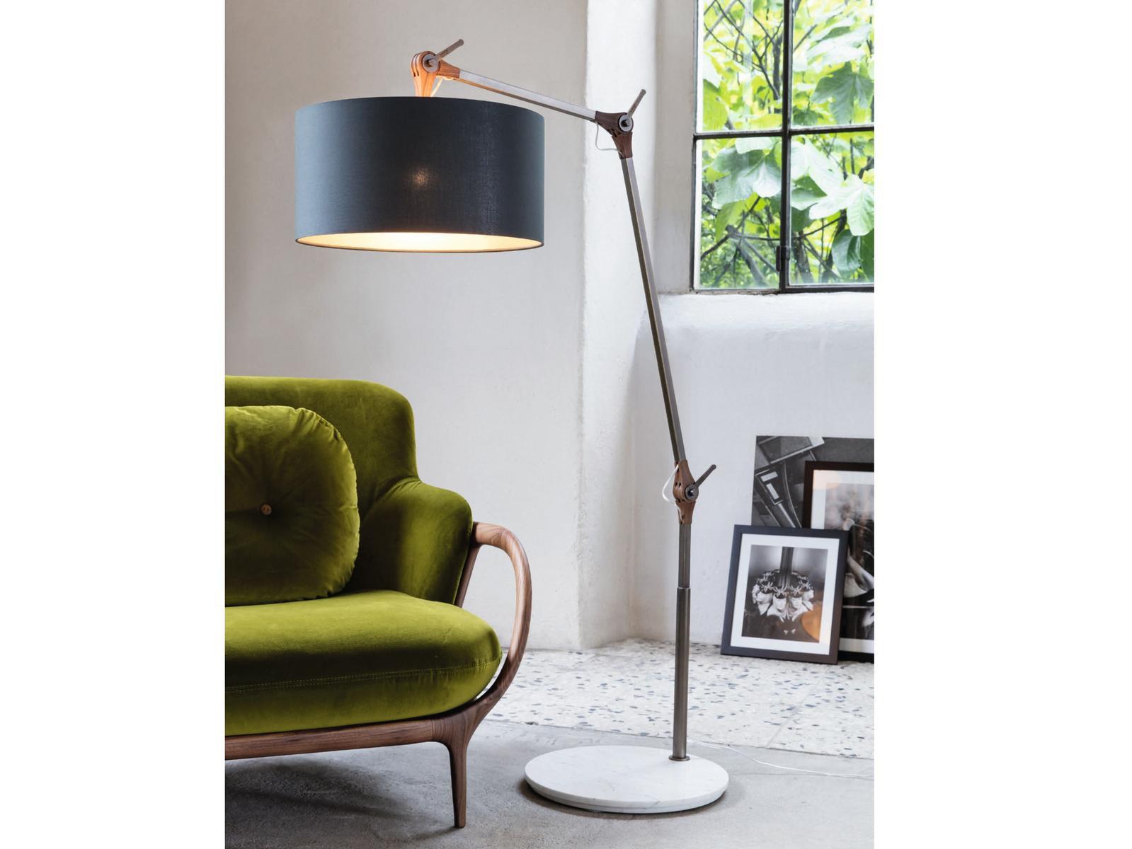 GARY SMALL Reading adjustable floor lamp