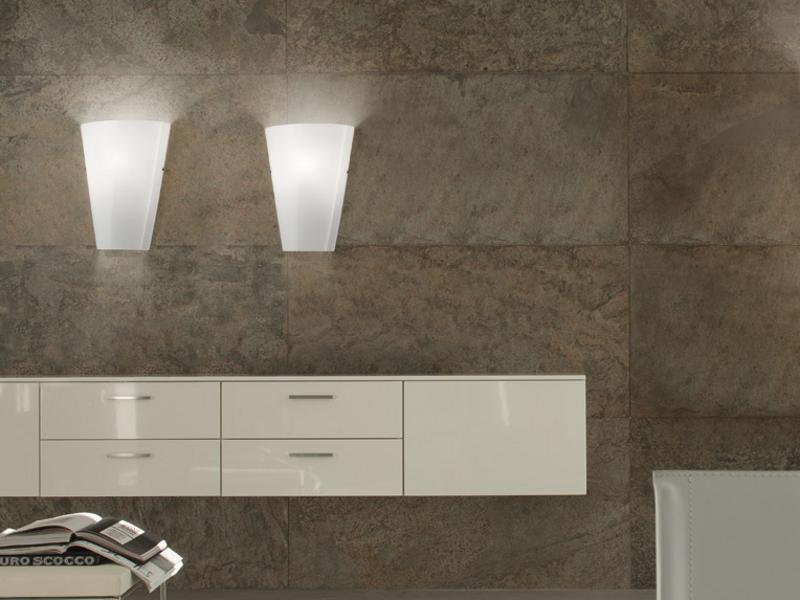 CLEO AP Contemporary style indirect light glass wall lamp
