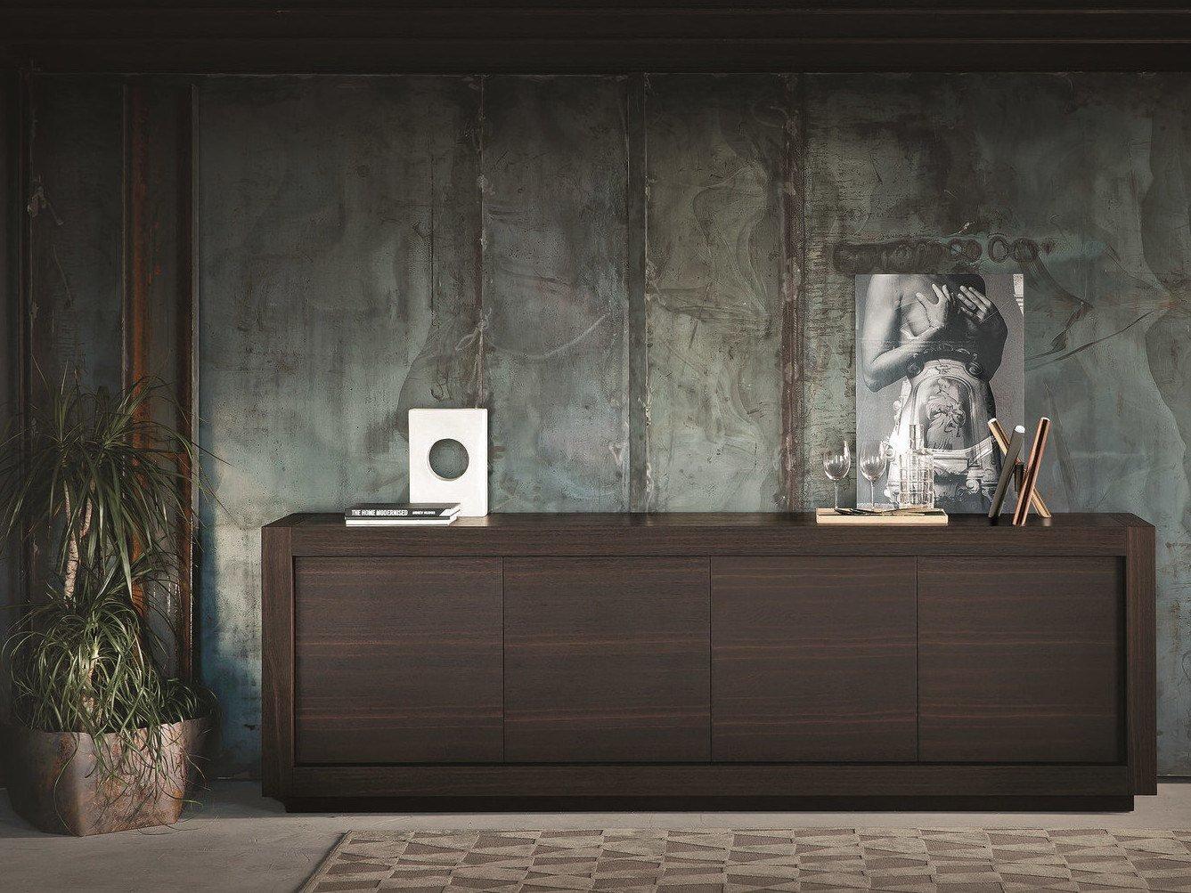 PICASSO - SIMPLE Wooden sideboard with doors