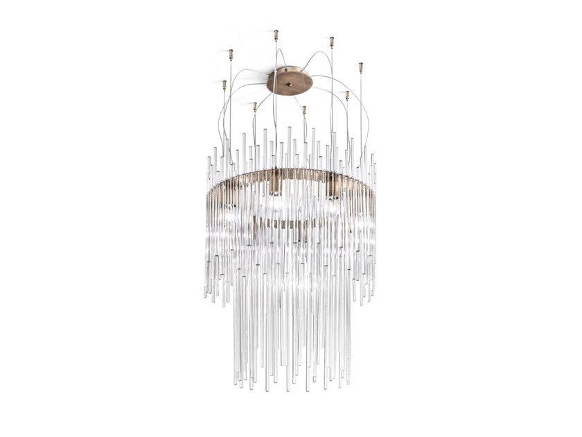 DIADEMA SP 60 Glass chandelier