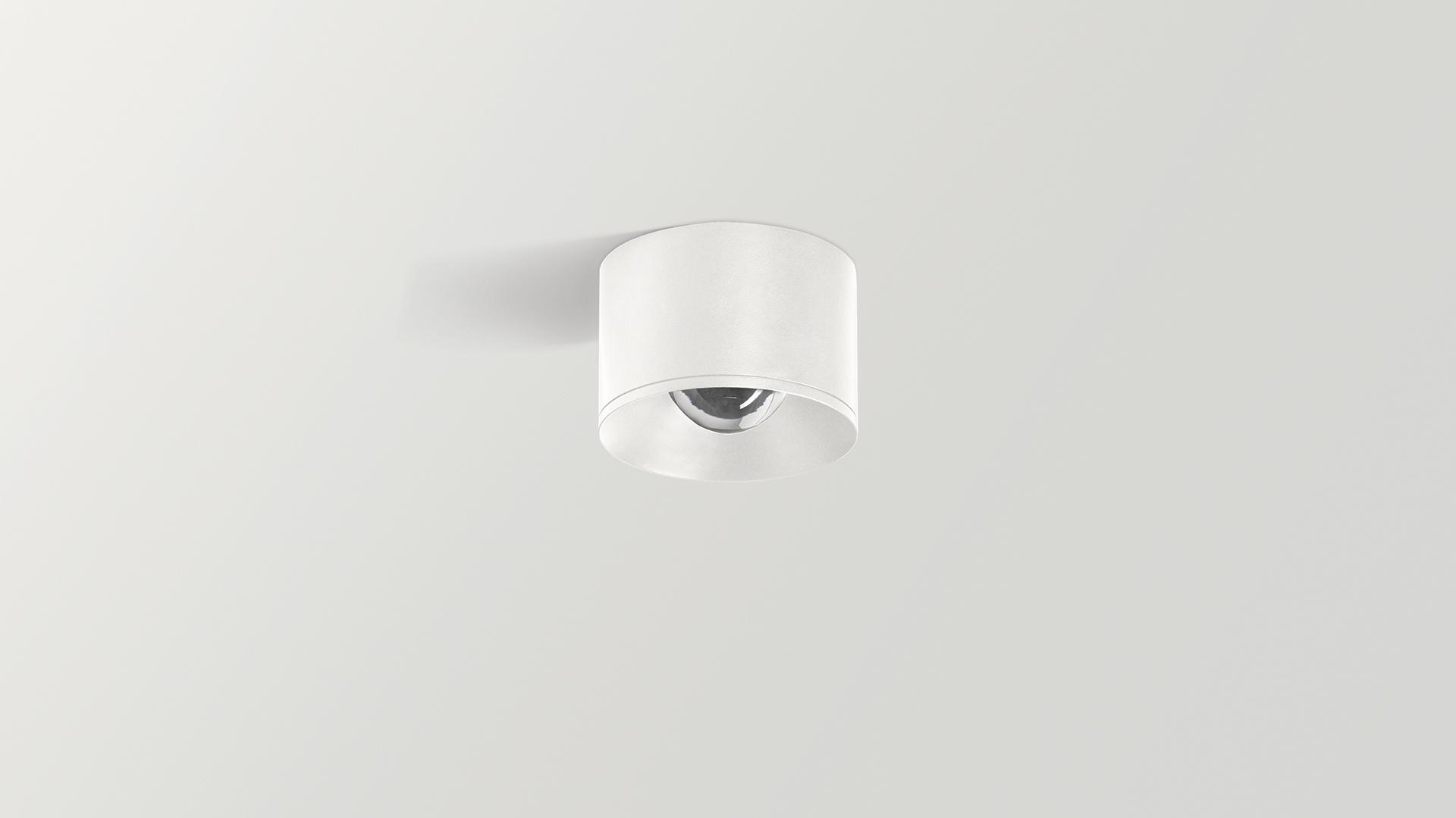 PUCK L LED ceiling aluminium spotlight
