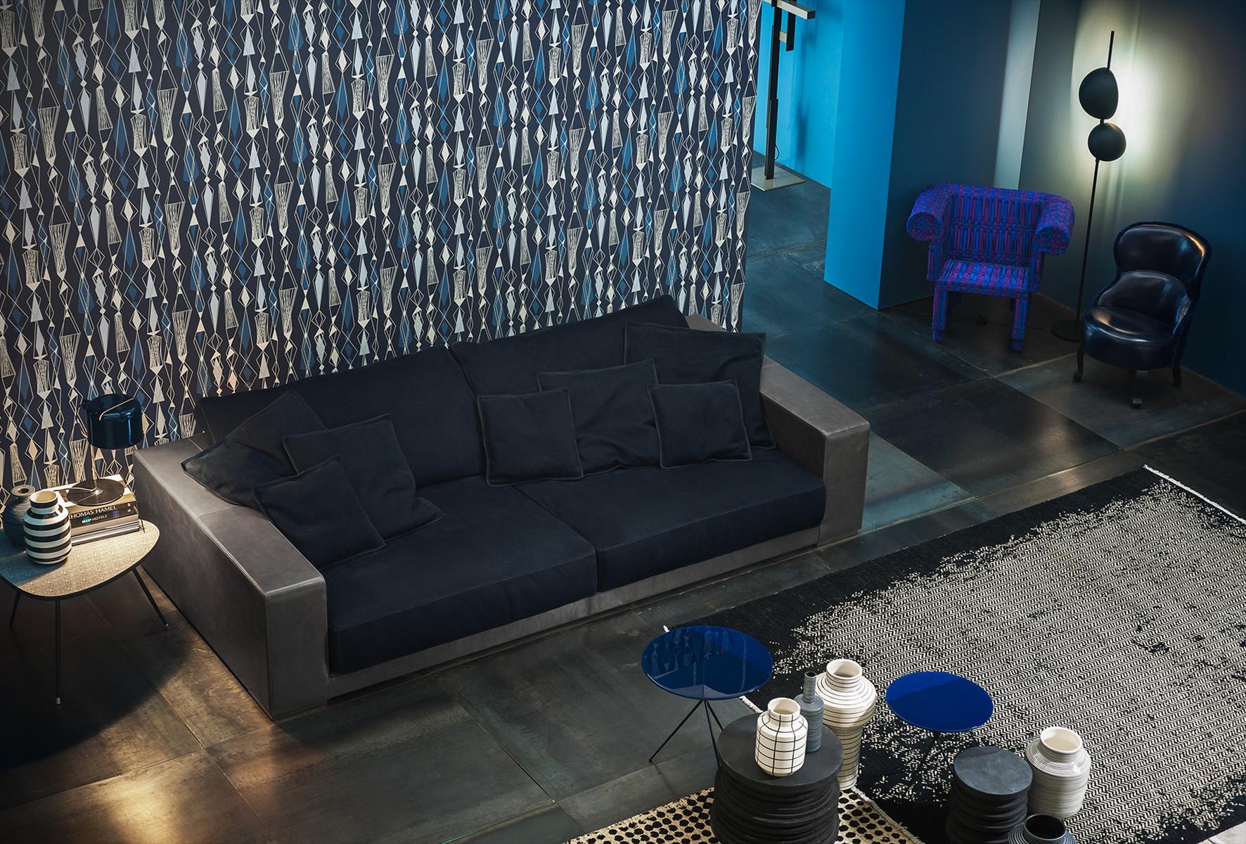 BUDAPEST Leather sofa