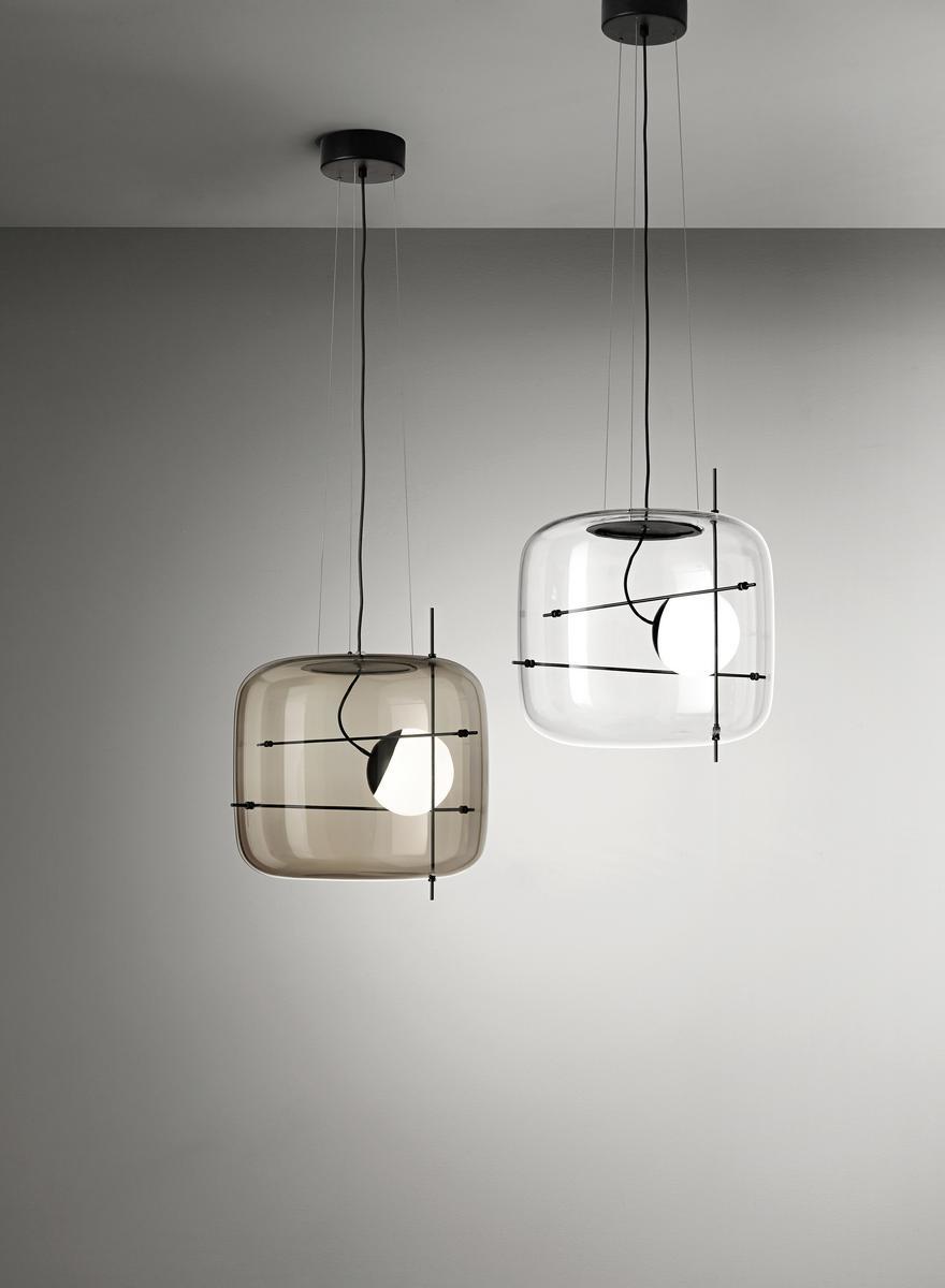 PLOT LED direct light blown glass pendant lamp