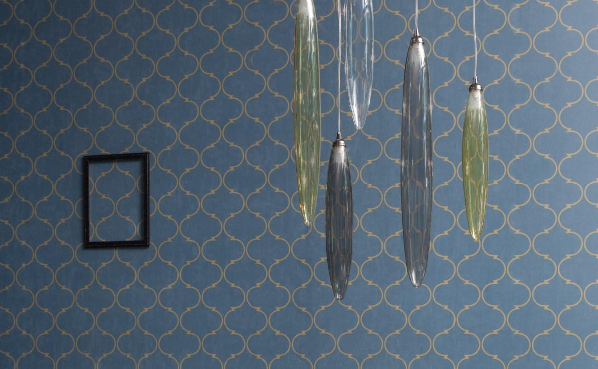 RAIN LED glass pendant lamp