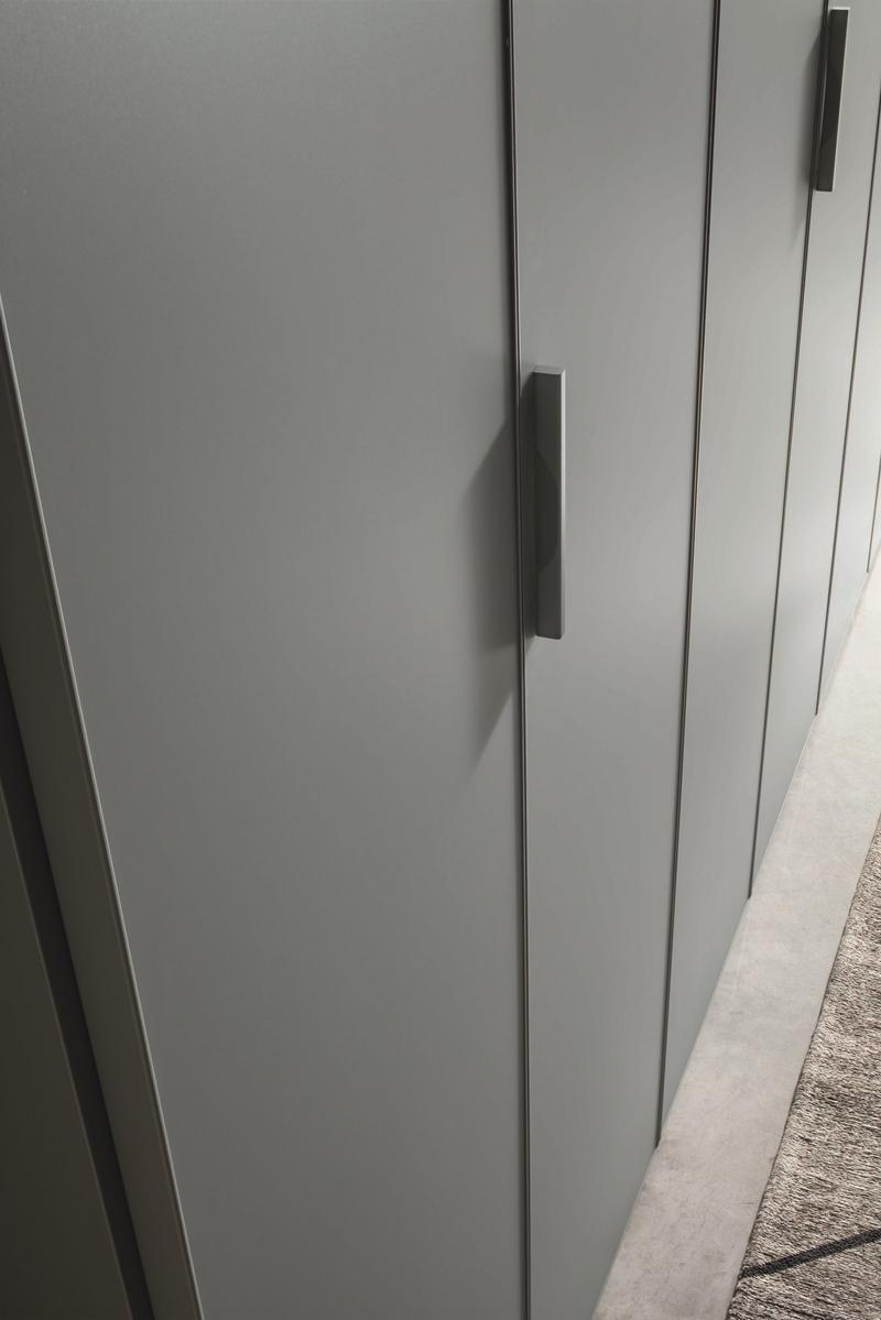 PROFILO/VETRO Contemporary style wooden wardrobe
