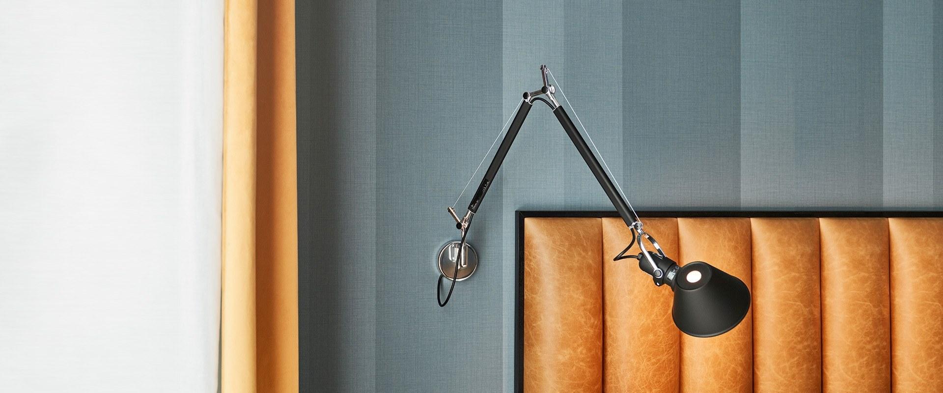 TOLOMEO WALL Direct light aluminium wall lamp