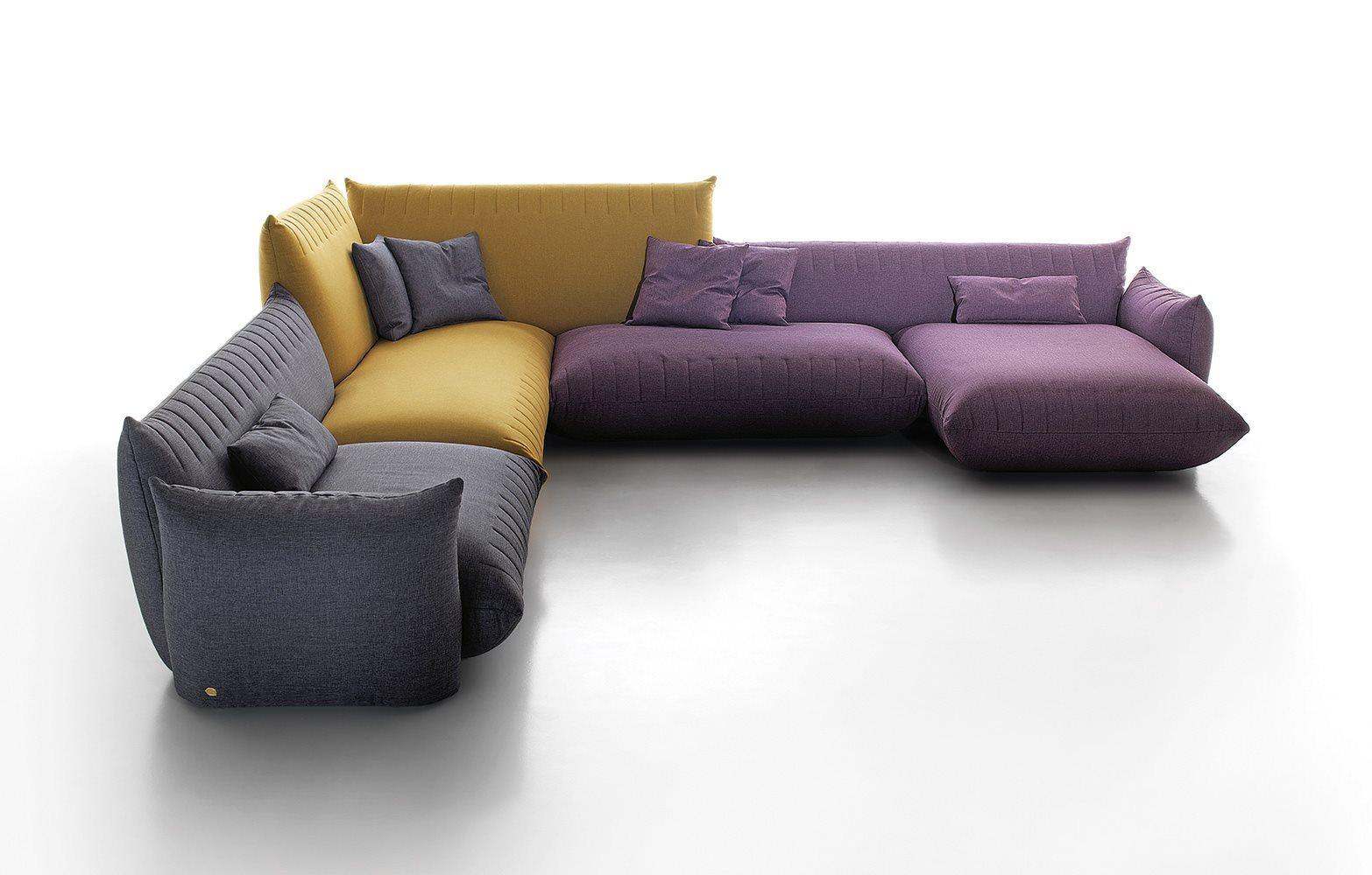 BELLAVITA Corner fabric sofa