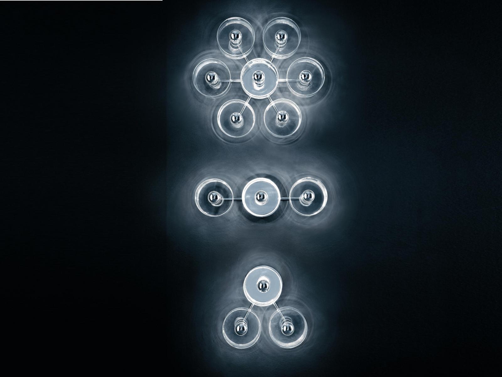 FIORE - 103/123/139/173 Blown glass wall lamp / ceiling lamp