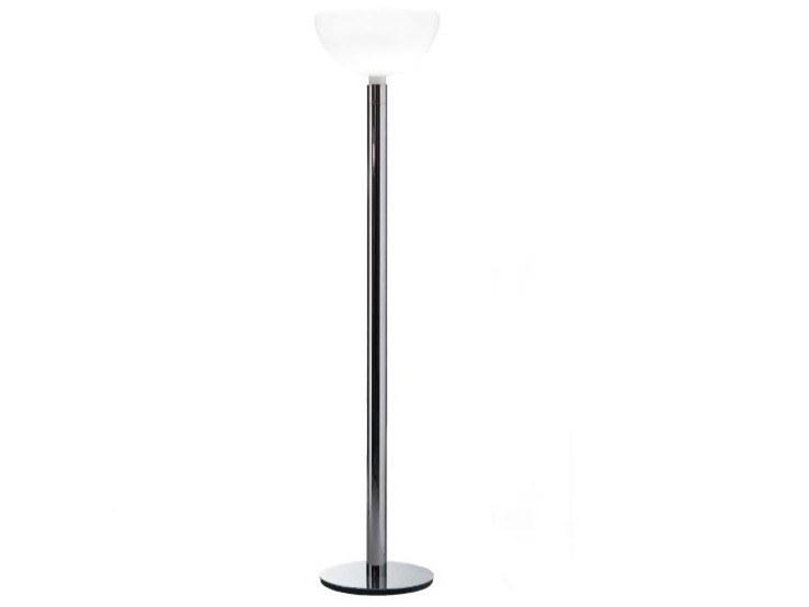 AM2C Metal and glass floor lamp