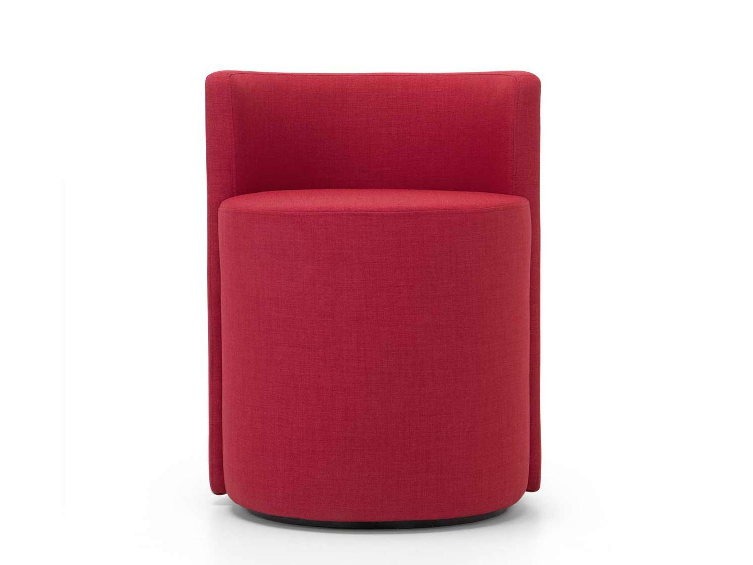 PERCY Upholstered fabric easy chair