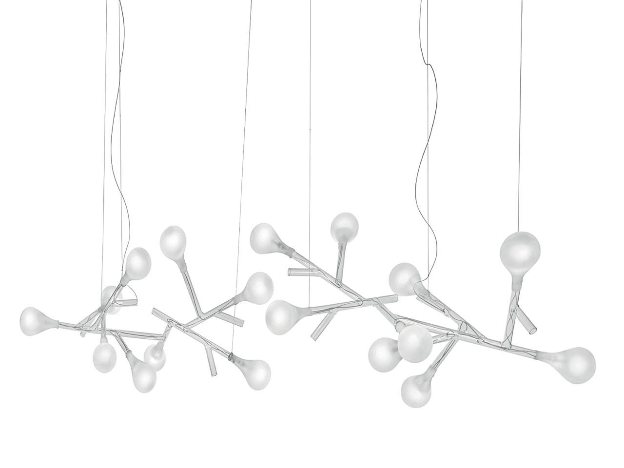RAMI LED blown glass pendant lamp