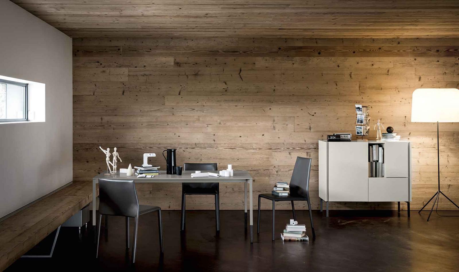 DA-DO GIORNO Modular veneer sideboard with doors