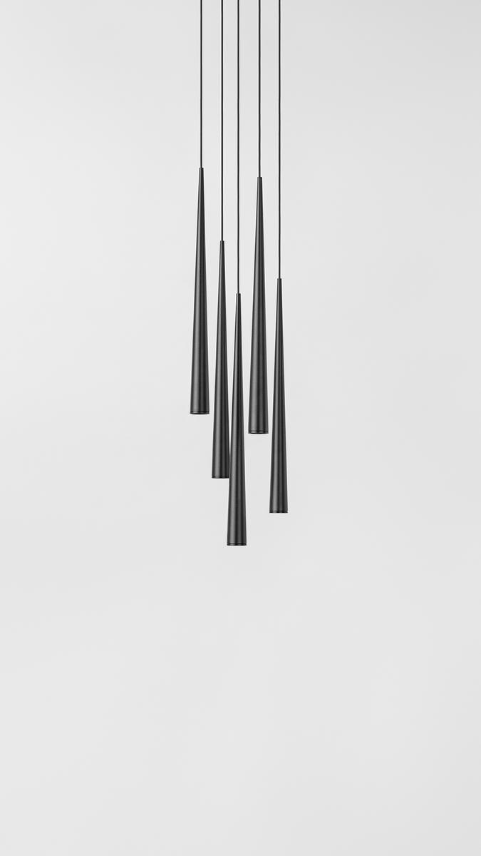 HOLLY LED direct light aluminium pendant lamp
