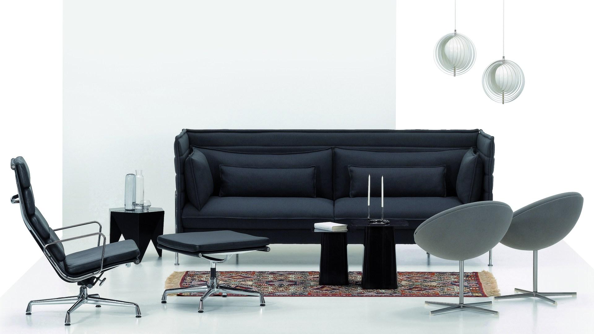 METAL SIDE Powder coated steel coffee table