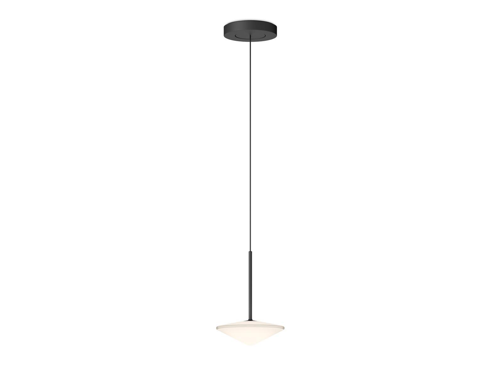 TEMPO 5774_5780 LED direct light glass and steel pendant lamp