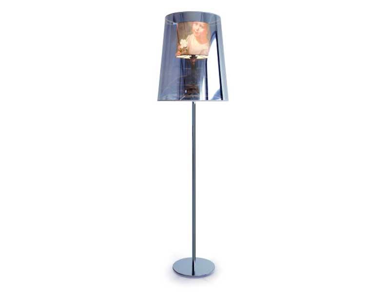LIGHT SHADE SHADE FLOOR LAMP Indirect light polyester floor lamp