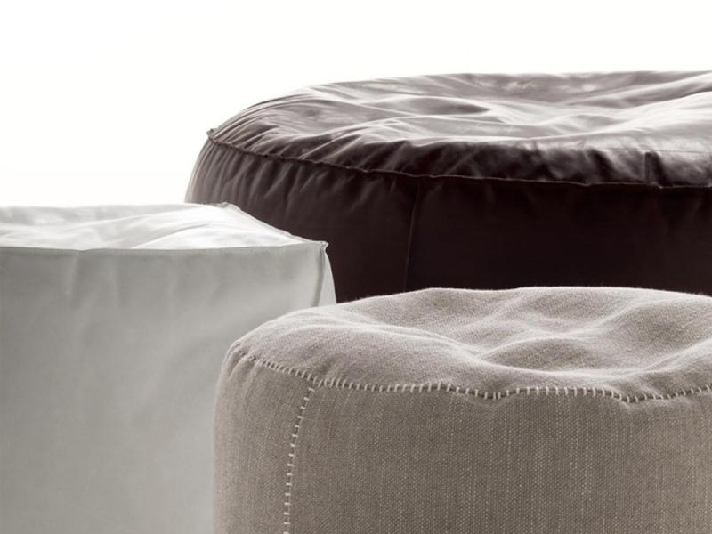 EASY Upholstered pouf