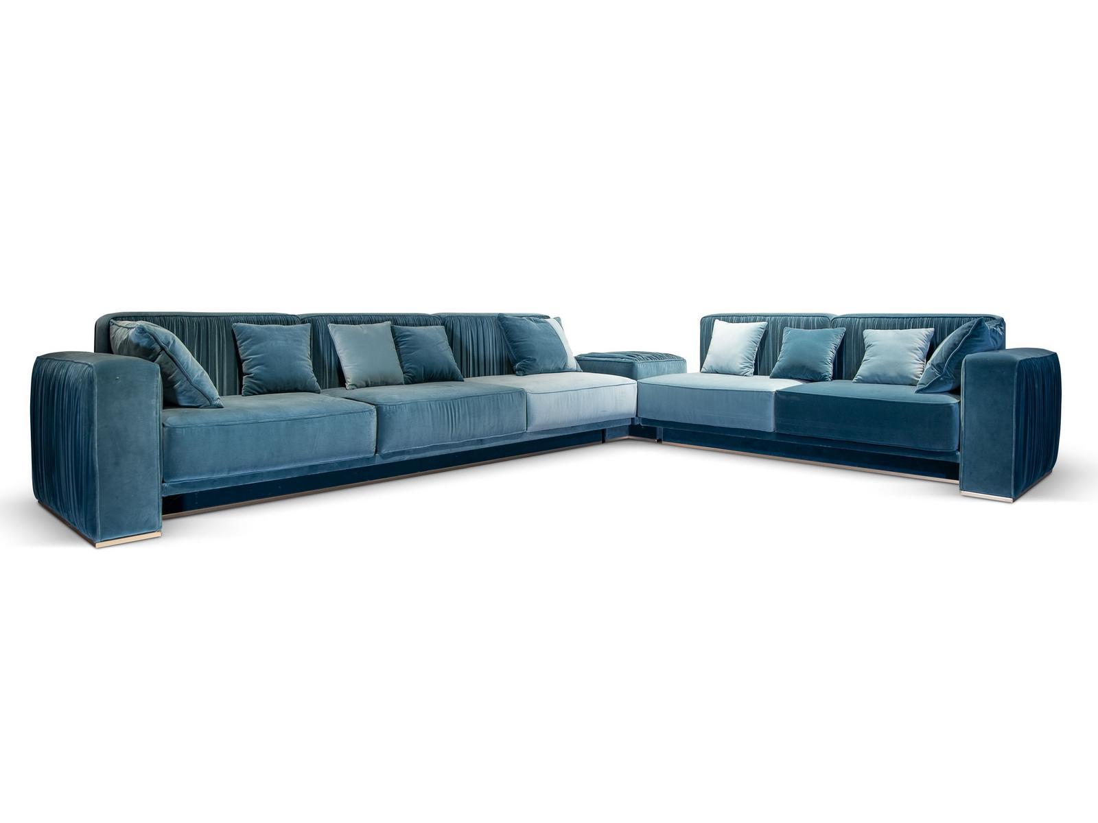 HERBIN Corner fabric sofa