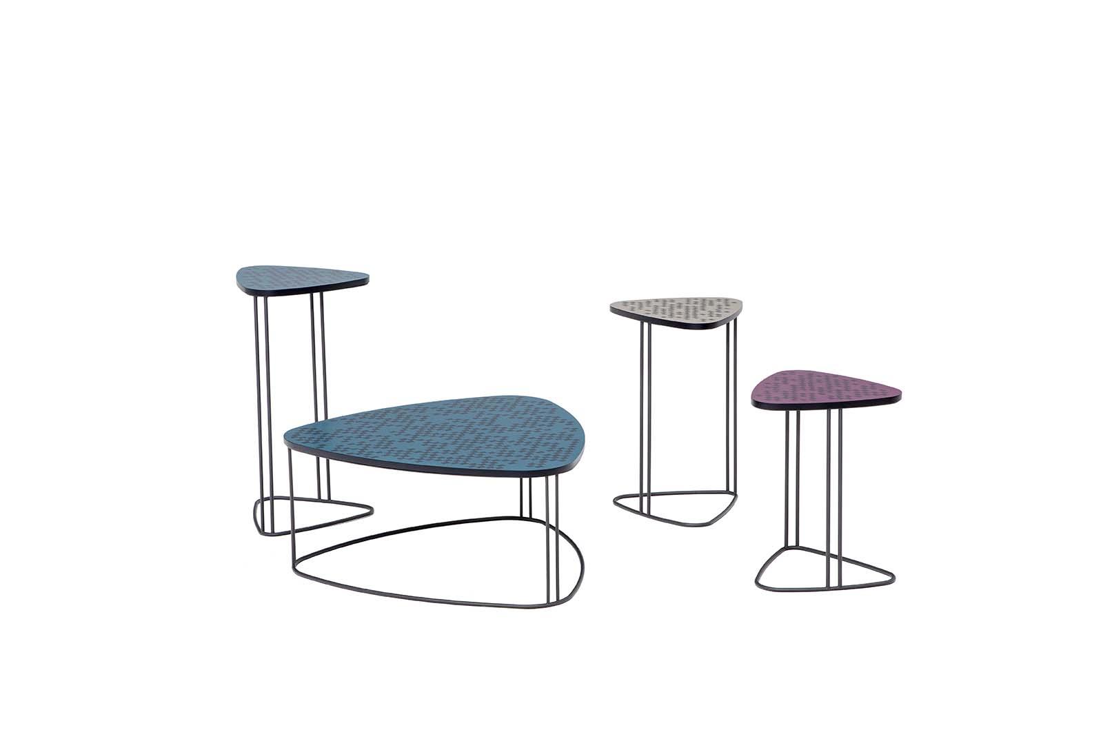 MIX Triangular MDF high side table