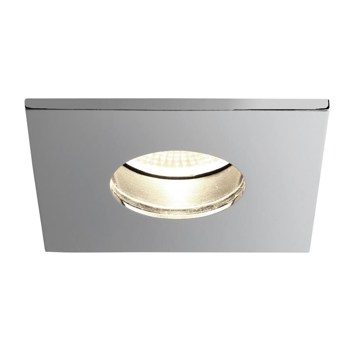 OBSCURA SQUARE LED square ceiling aluminium spotlight