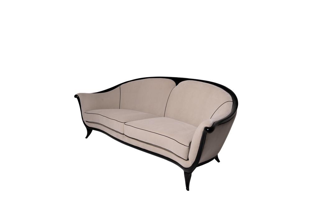 VANESIO 3 seater fabric sofa