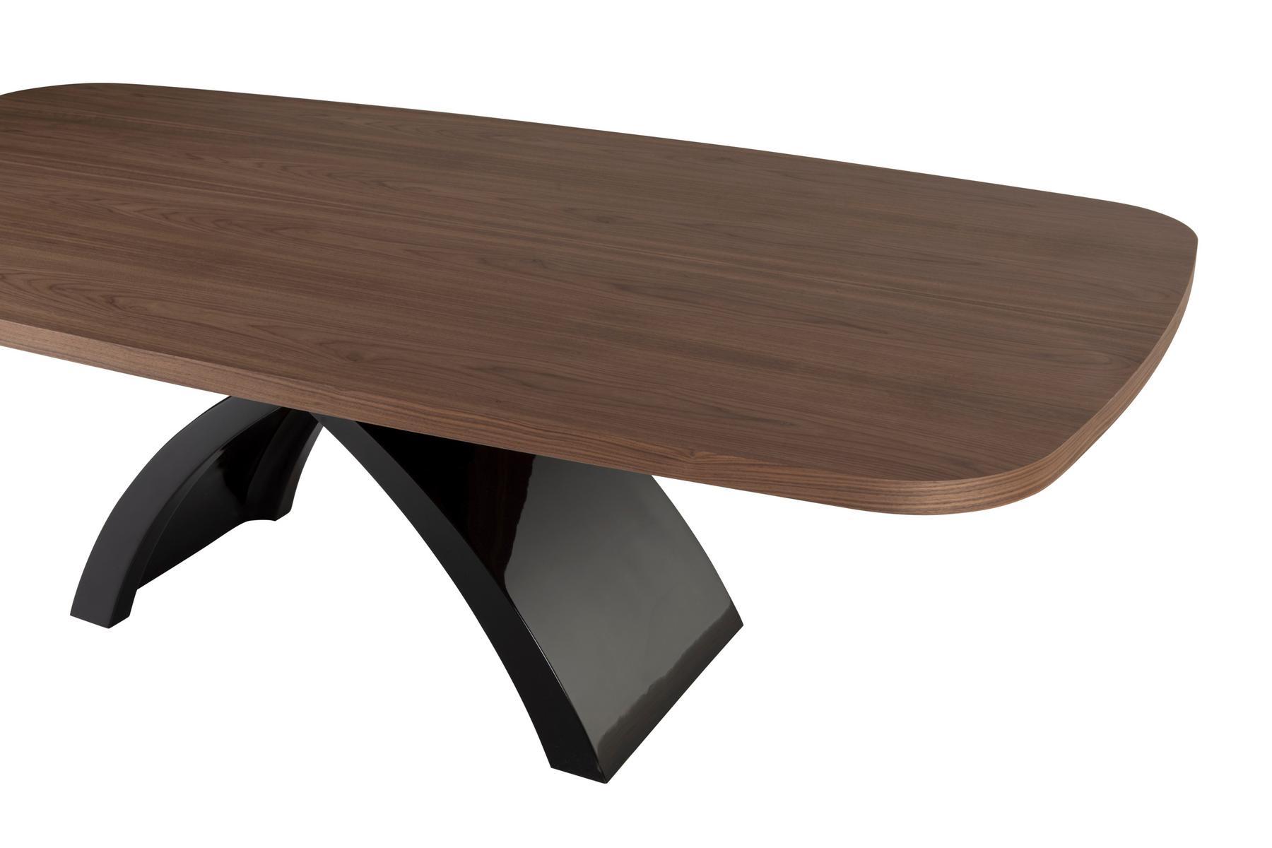 TOKYO Rectangular walnut table