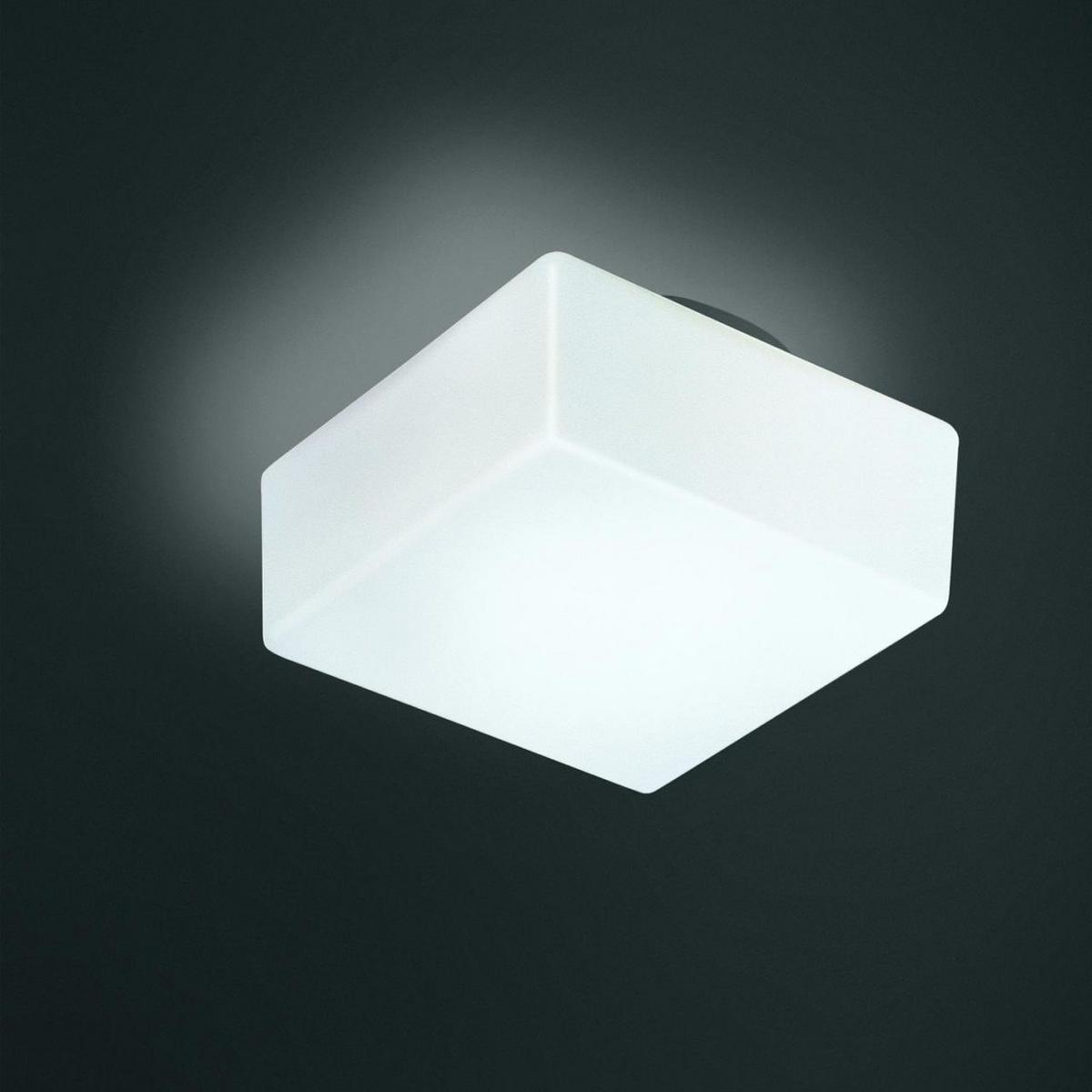 QUADRA Blown glass wall lamp / ceiling lamp