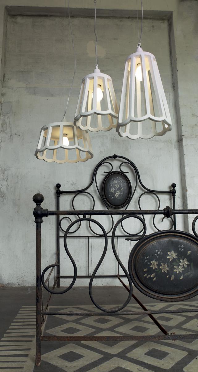 LE PUPETTE Direct light ceramic pendant lamp