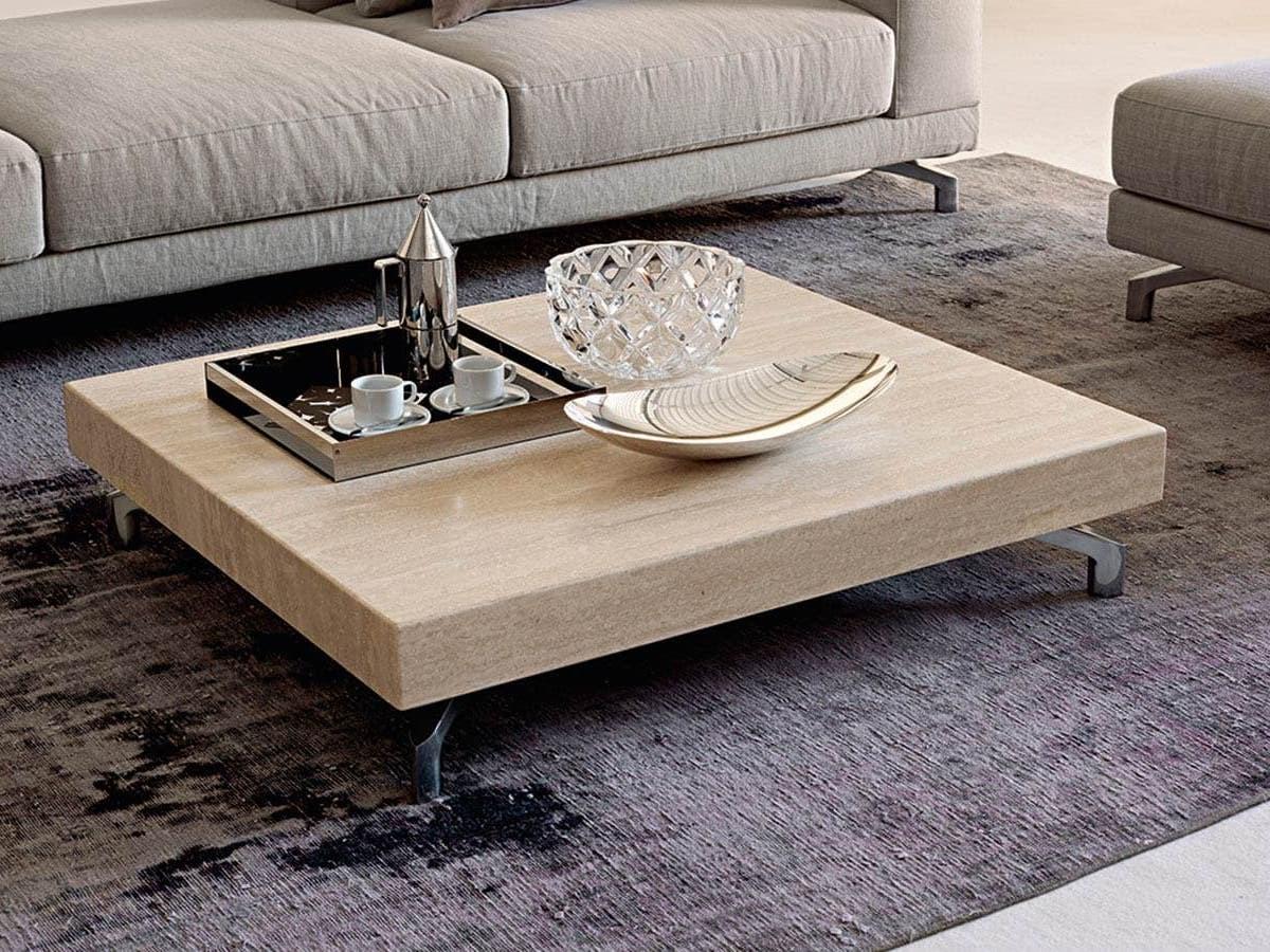 DUDE Travertine coffee table