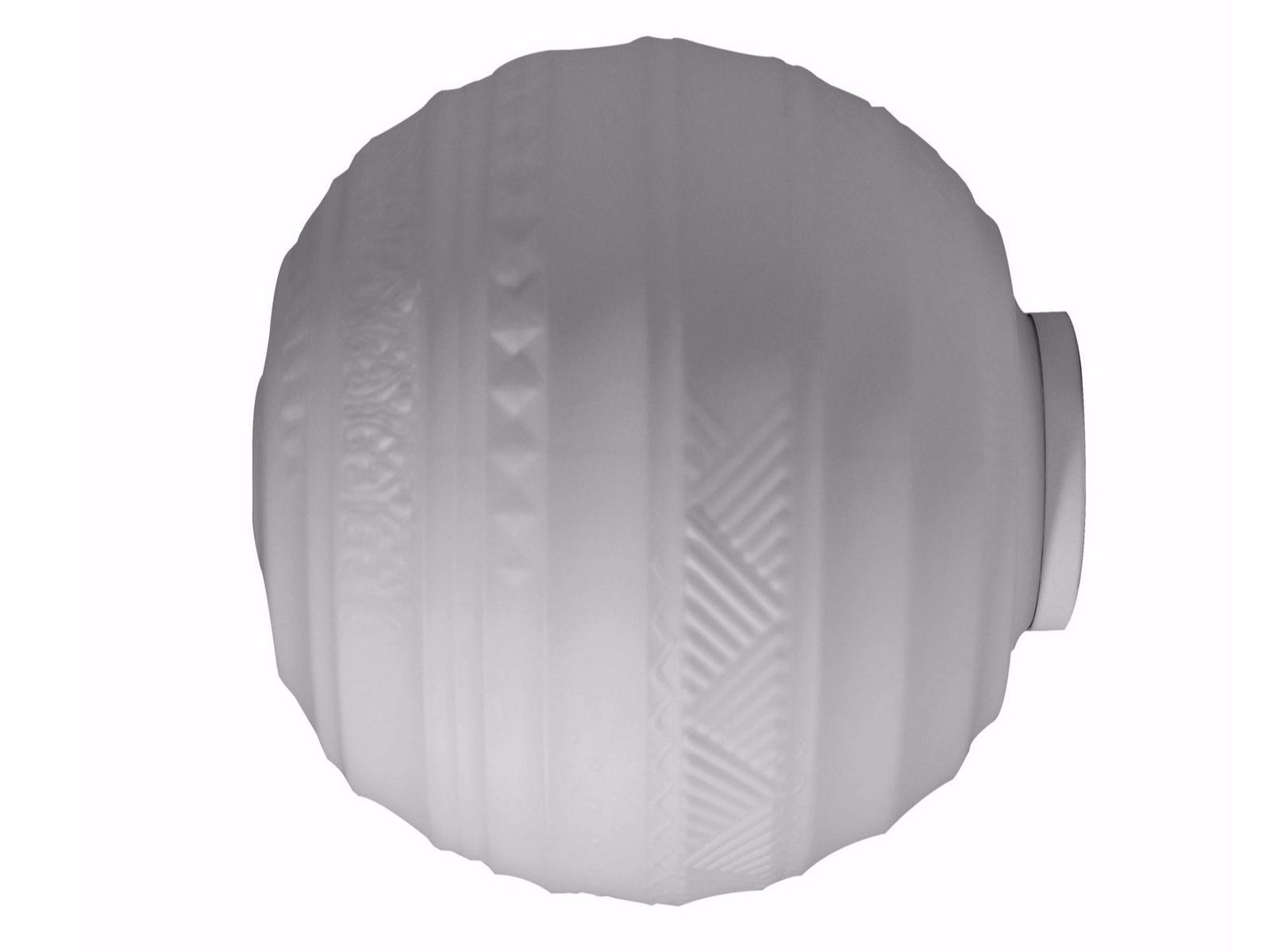 BRAILLE Satin glass wall lamp / ceiling lamp