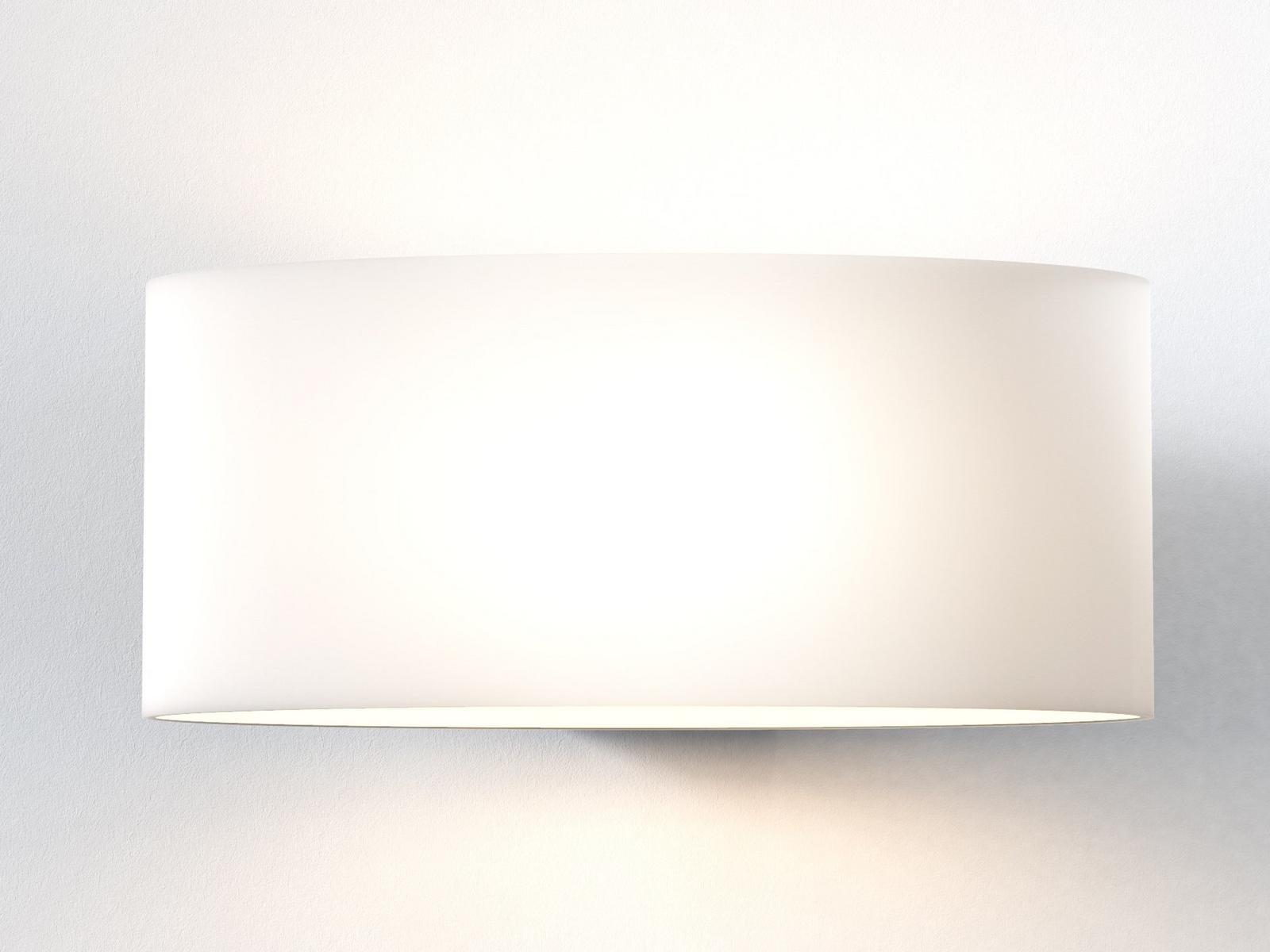 TOKYO Direct-indirect light opal glass wall lamp