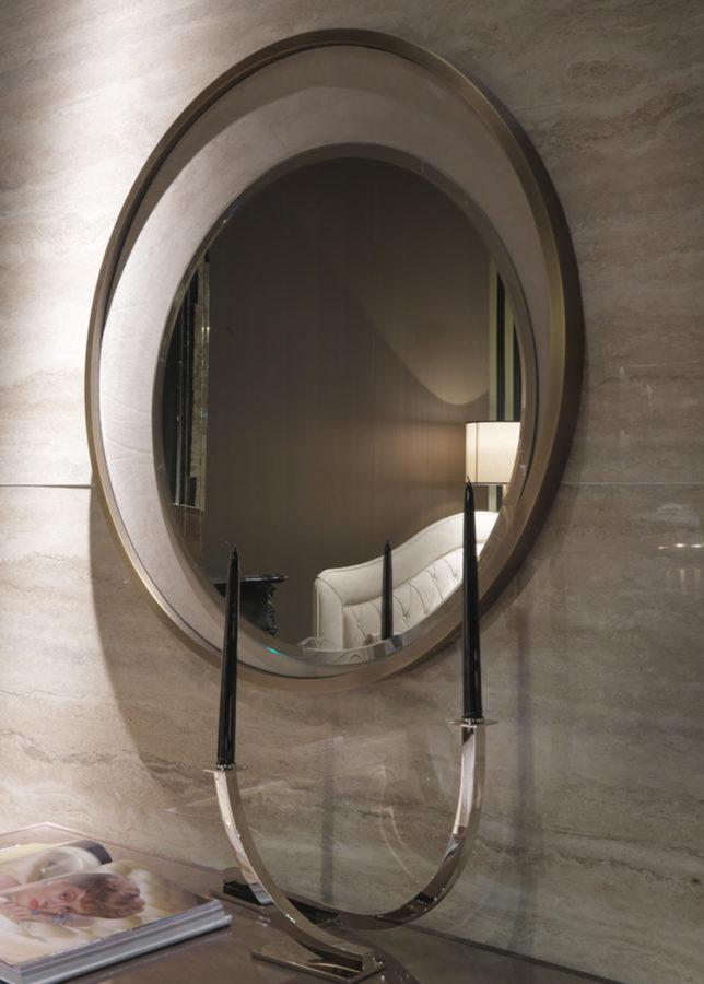 CARROLL Framed wall-mounted mirror