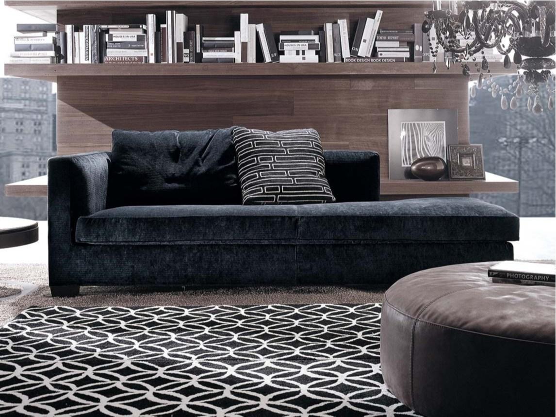 TIBERIO Upholstered fabric day bed