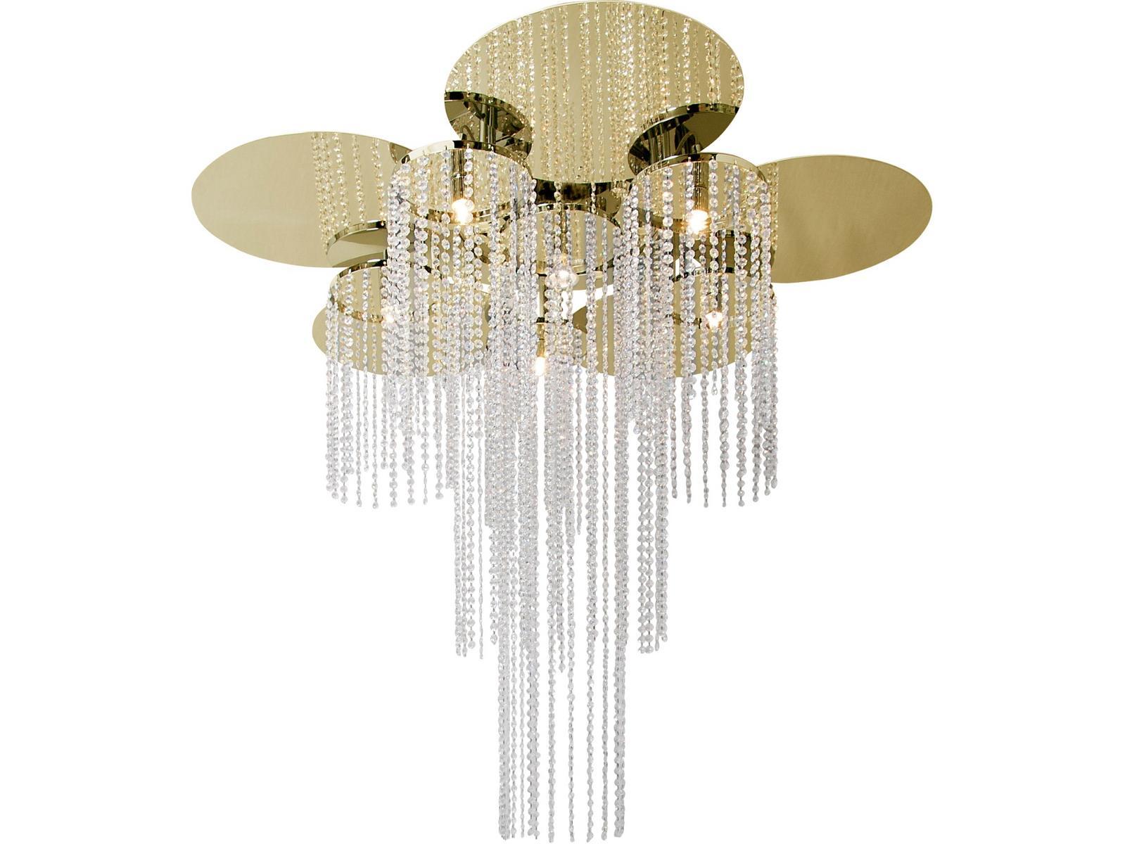 OPUS C5+1 Metal ceiling lamp with crystals OPUS C5+1 Metal ceiling lamp with crystals