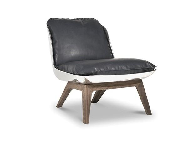 HOUSTON Leather armchair