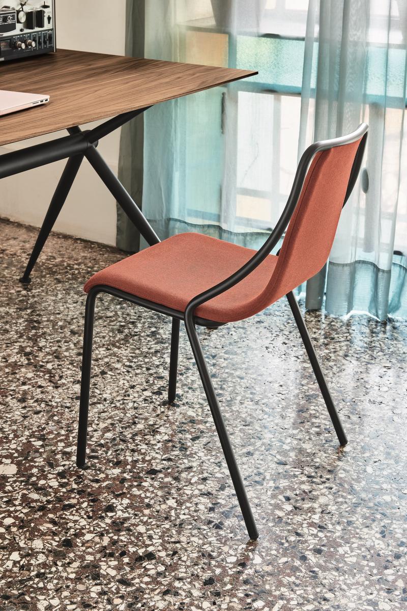 OLA S TS Stackable fabric chair