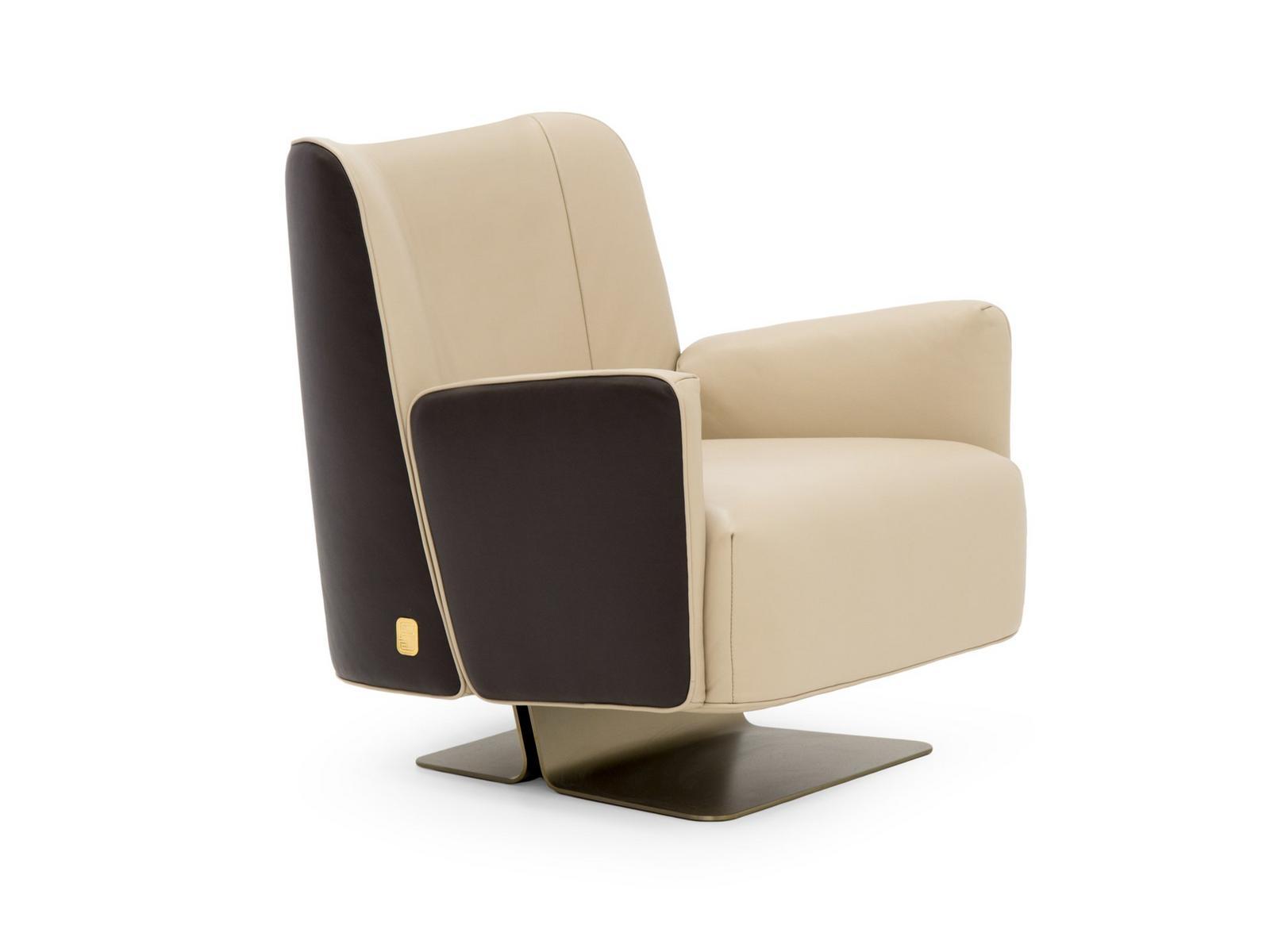 SUNRISE Leather armchair