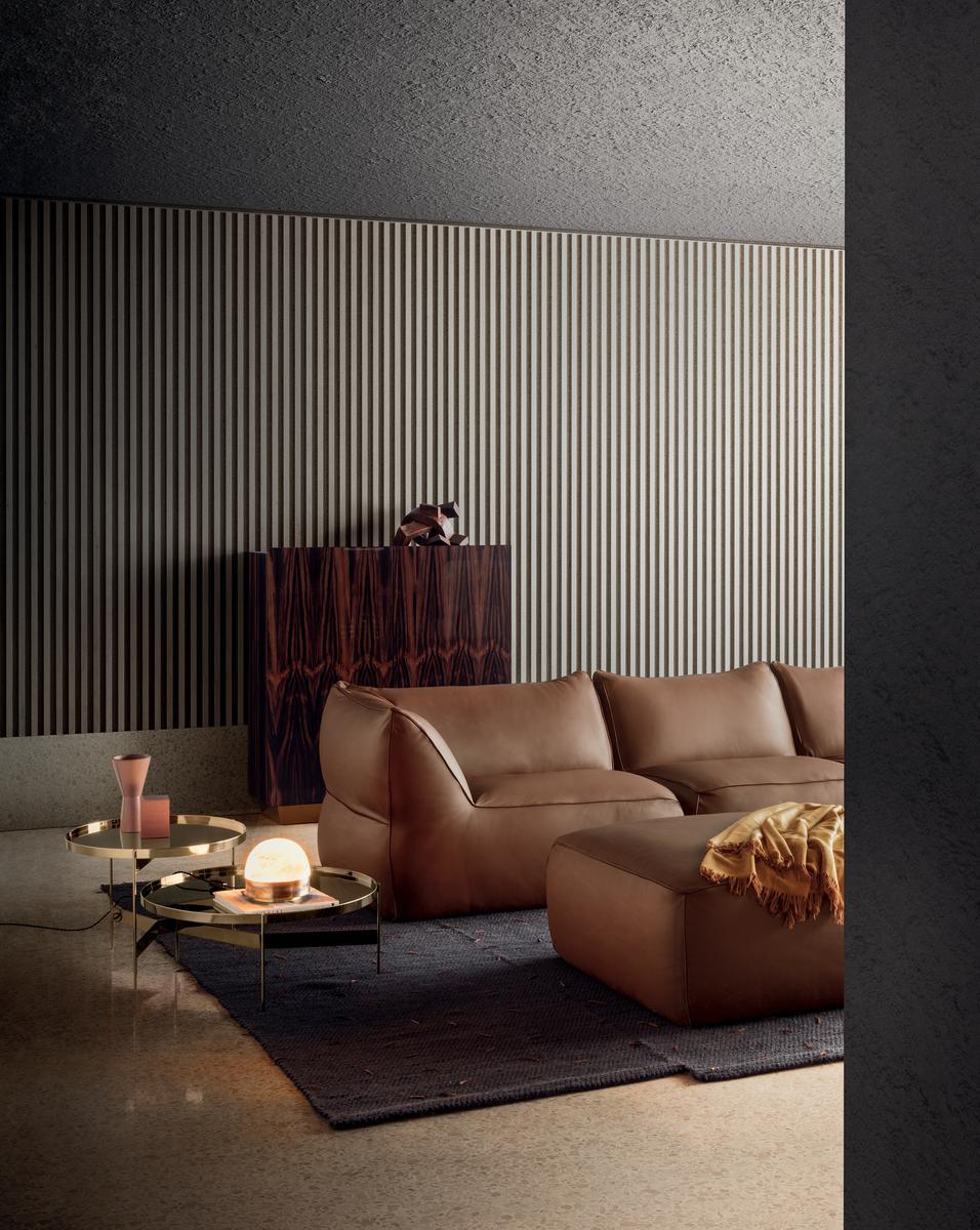 EDEN Modular leather sofa