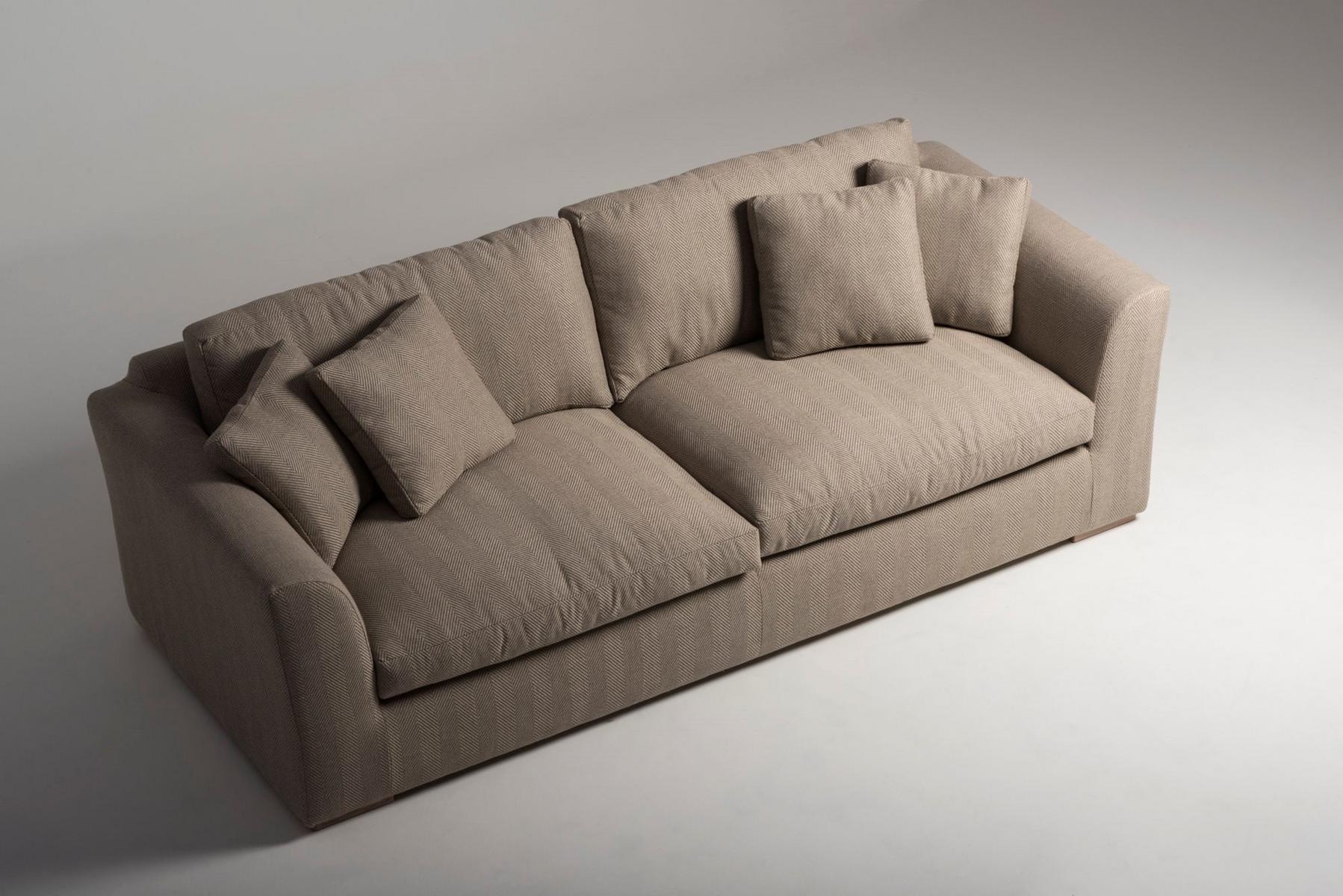 SANDY 3 seater fabric sofa